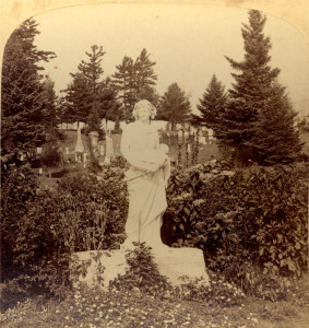 Decorative monument in Cataraqui Cemetery, early 1900s (Collection John Grenville)