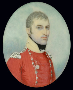 Portrait miniature of Colonel Francis Skelly Tidy, CB (1766-1835) by Frederick Buck (1771-c.1839)
